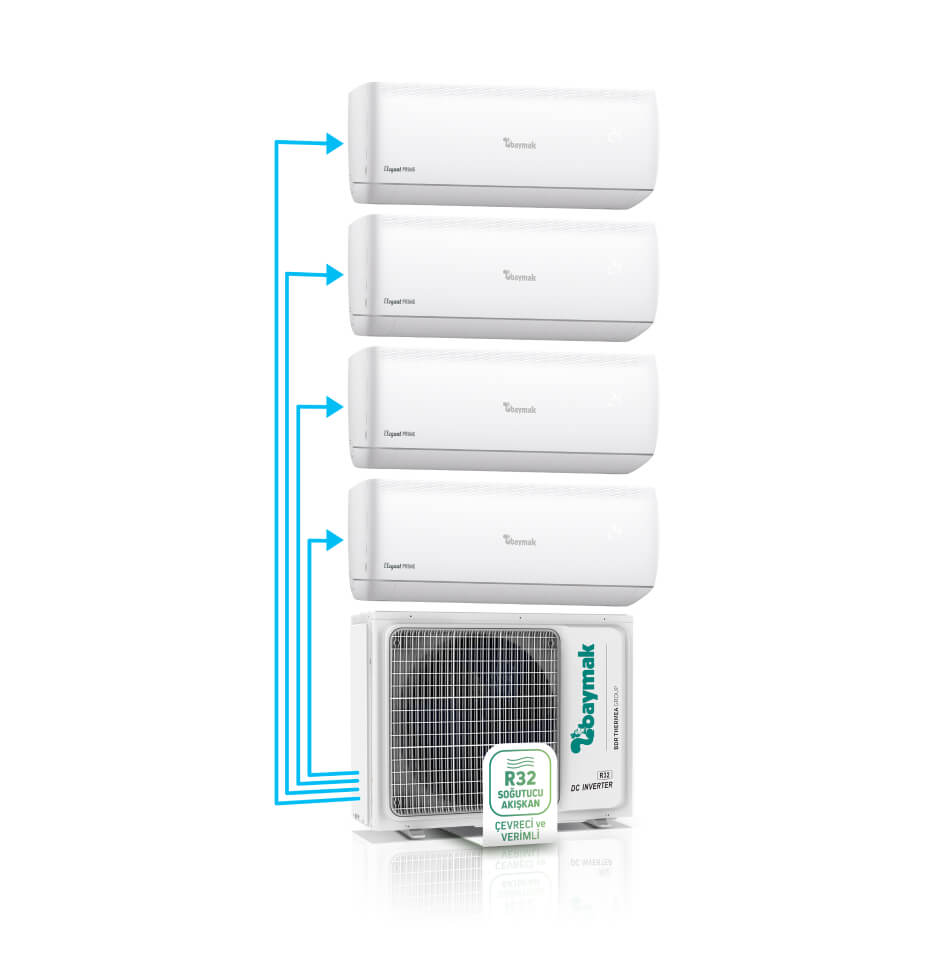 Baymak Elegant Prime Multi Split Klima 36 1x4