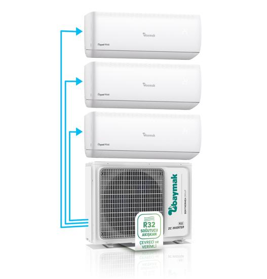Baymak Elegant Prime Multi Split Klima 21 1x3